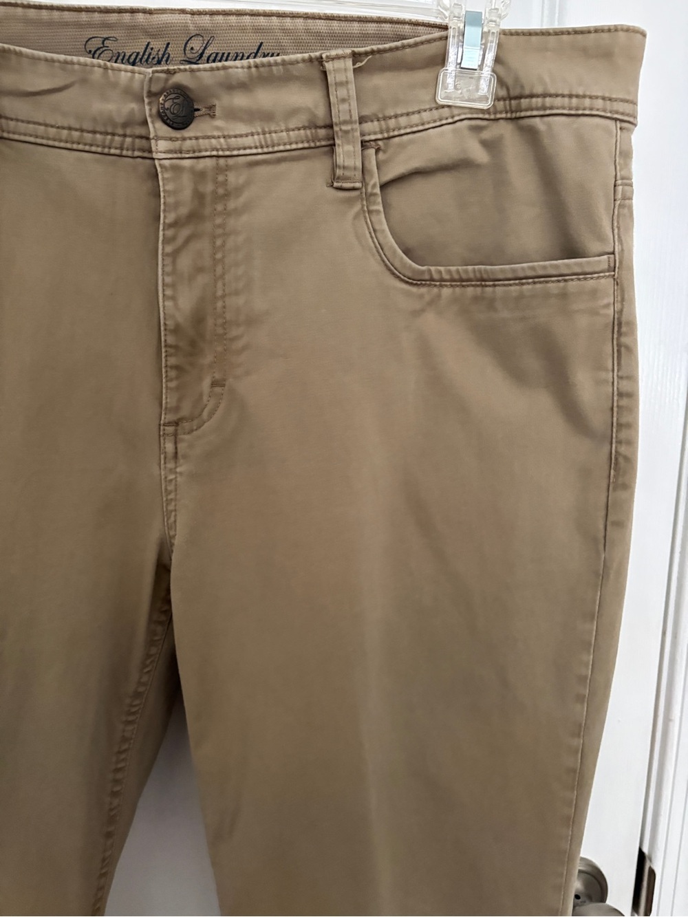 English Laundry Men's Chinos in Tan #0036 - Picture 7 of 10